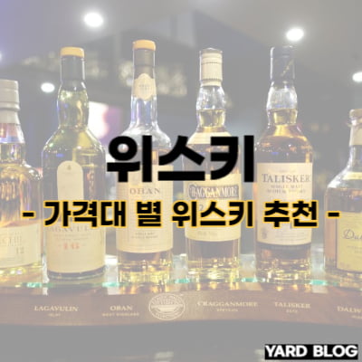 10~30만원 가격대 별 위스키 추천 항목
