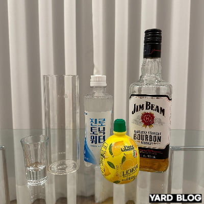 짐빔 하이볼 재료